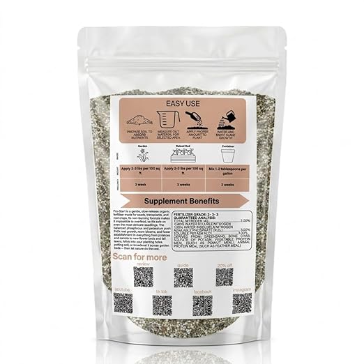 Old Cobblers Farm Wicked Organic Seed Starter Fertilizer 2-3-3 – Gentle Nutrition for Strong Root Development (5 lbs | 10 lbs | 15 lbs | 20 lbs) (10 lbs)