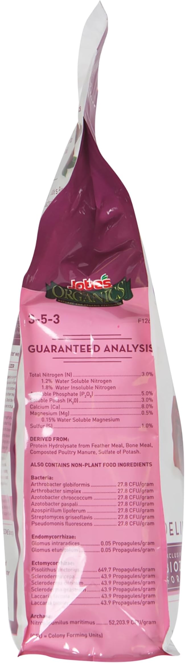 Jobe's Granular Plant Food Flower &amp Rose Jobe’s Organics Fertilizer for Geraniums Hibiscus Daisies and Other Perennial and Annual Plants 4 lbs