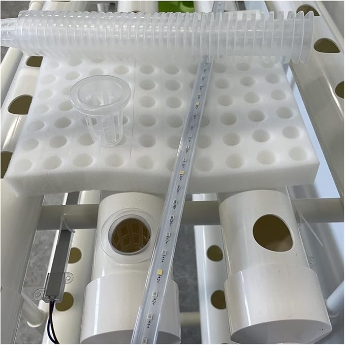 Hydroponics Growing System Smart Planter Frame with Full Spectrum LED Lights Automatic Timer Intelligent Garden ToolsHydroponic Growing Kits &amp Systems