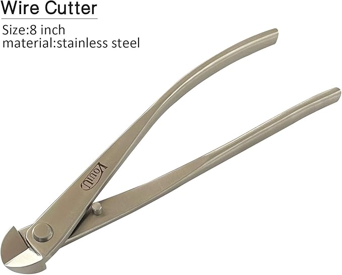 6-Piece Bonsai Tool SetKnob CutterTrunk SplitterConcave CutterWire CutterJin PliersBonsai Scissors