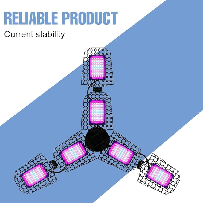 2PCS 200W Indoor LED Deformable Succulent Cultivation Lamps 110V Sunlight Foldable 90° Seedling Planting Lamping UV/IR Sunlight Spectrum Hydroponic Greenhouse Tent Vegetable Fruit Flower Potted Moss