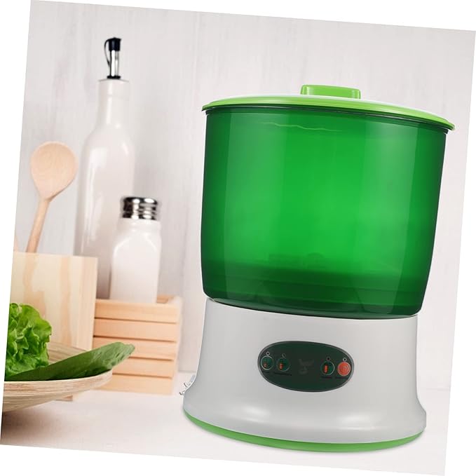Intelligent Maker Automatic Household Sprouting Machine Temperature Control Water Circulation System and Capacity for Mung Bean and Soybean Germination Us