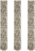 Circular Gabion Raised Beds 3 pcs Galvanized Steel ?11.8x78.719.9 KG152022