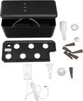 LED Hydroponic Planting System with Intelligent Control Easy to Use for Indoor Planting Solution (Black)