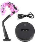 USB 35LED Plum Flower Bonsai Tree Lamp DIY Desk Bonsai with Bendable Branches Warm Yellow LED Night for Home Holiday Decoration