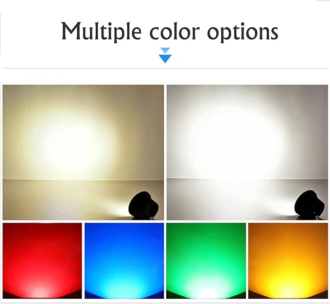 Outdoor Buried LED Landscape Lights - IP67 Waterproof Ground Lights Anti-Rust Aluminum Embedded Floor Lamp for Decks Driveways and Courtyards