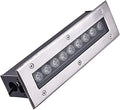 Underground Light LED - LED Beam Spotlight IP65 Waterproof Ground LEDs Landscape Lights AC 85-265 Outdoor Garden Buried Lights Led Rectangular Recessed GrounWhite 12W