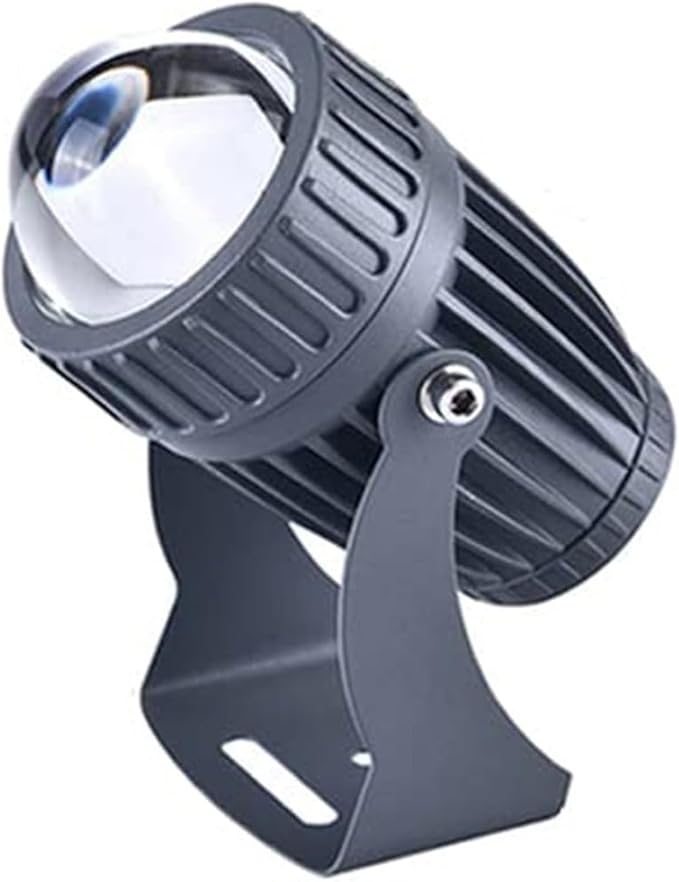 10W Led Spot Lights - Landscape Lamps AC 220V Led Beam Light Outdoor Wall Lamp IP67 Waterproof Narrow Beam Spotlight 180° Adjustable Bracket Ground Light(RGB10W)