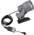 Kiven IP65 Waterproof LED Landscape Clamp Light Mini Decorative Spotlight Lamp with Plug-in Cord and Timer for Indoor Outdoor Yard Step Statue LED Lawn Light (3W Warm White)