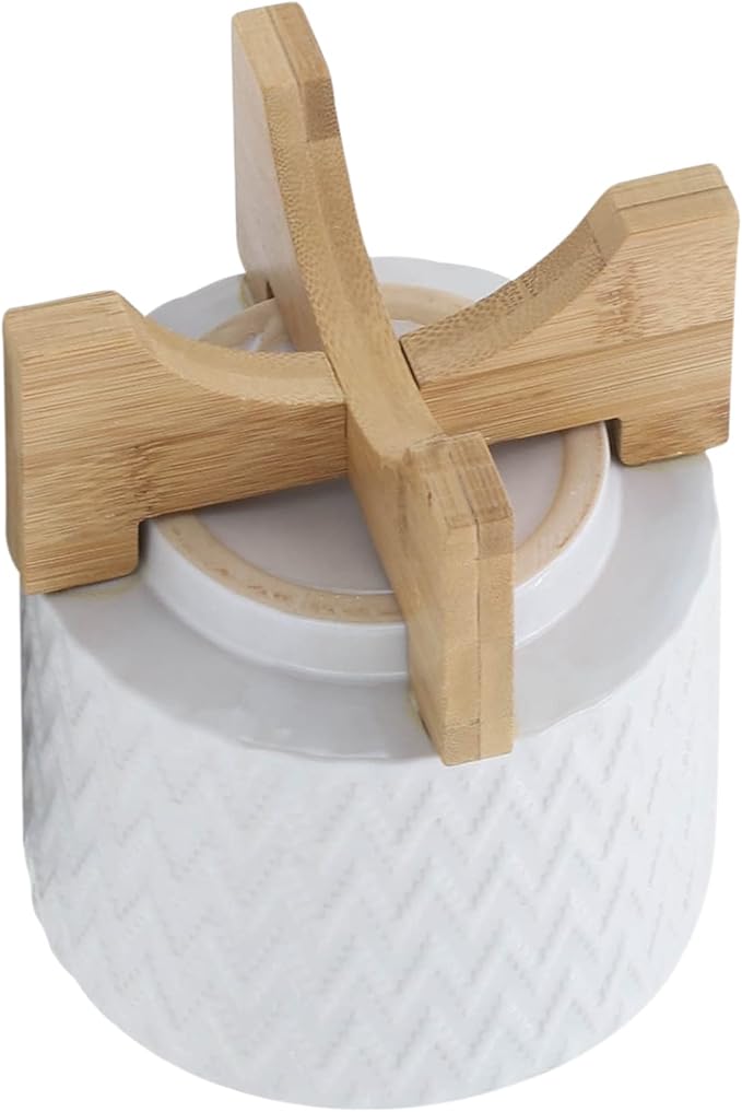 5 Planter W Stand White