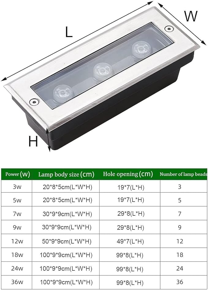 LED Landscape Light - Outdoor Underground Light IP66 Waterproof(Purple9w)