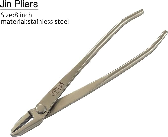 6-Piece Bonsai Tool SetKnob CutterTrunk SplitterConcave CutterWire CutterJin PliersBonsai Scissors