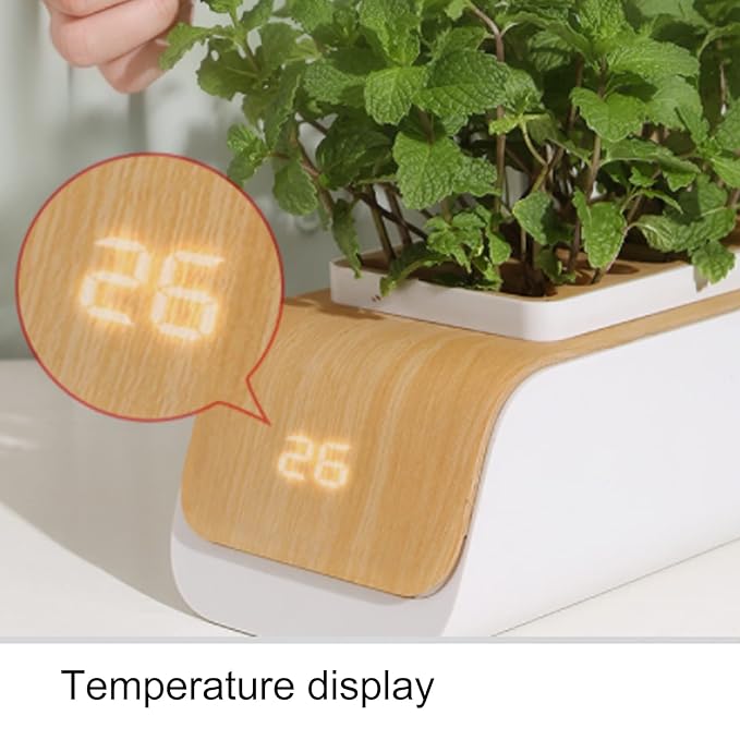 Indoor Gardening System Hydroponic Plant Growing System Indoor Home Herb Garden Set Indoor Vegetable Growing System Hydroponic Planter for Home Kitchen Office
