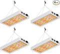 4 Pack 2000W Sunlight Full Spectrum Plant Lights UV/IR Dimmable Perfect for Seed Starting Indoor Plants/Greenhouses with Veg/Bloom Modes AV 100-277V US Plug Ideal for Hydroponic Setups to Boost Growth