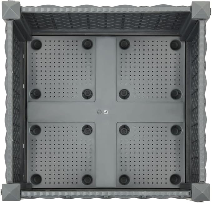 SKM Raised Bed 15.7x15.7x9.1 Polypropylene-03971026