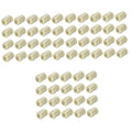 Sosoport 120pcs Compressed Soil Blocks for Hydroponics and Soilless Cultivation Nutrient-Rich Transplanting Plugs for for Orchids Tomatoes and Peppers