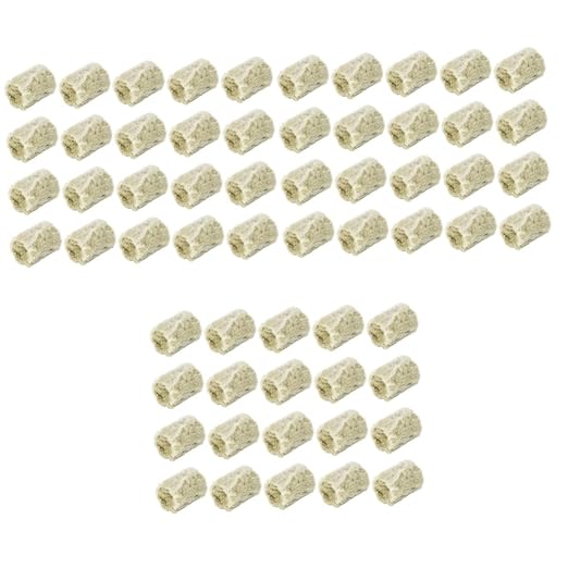 Sosoport 120pcs Compressed Soil Blocks for Hydroponics and Soilless Cultivation Nutrient-Rich Transplanting Plugs for for Orchids Tomatoes and Peppers
