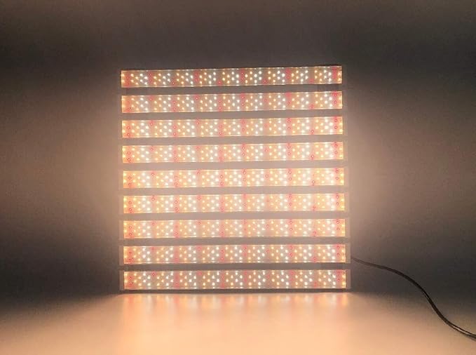 SZHLUX 400W LED Grow Light 4×4ft Coverage with Double Switches Full Spectrum Grow Light for Indoor Plants Sunlight Plant Light 864 LEDs for Hydroponic Seedling Veg and Bloom Greenhouse