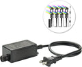 SUNTHIN IP65 Waterproof Power Adapter for Outdoor RGBW Low Voltage Landscape Spotlights (24V 1A)Maximum Number of lamp Heads Allowed to be Connected 10 Pack