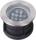 Outdoor Buried Lights - LED Underwater Tlight 24V Low Voltage 15° Angle Adjustment Submersible Spotlight IP68 Waterproof Fountain Light for Underwater Landscape Lighting(Green24W)