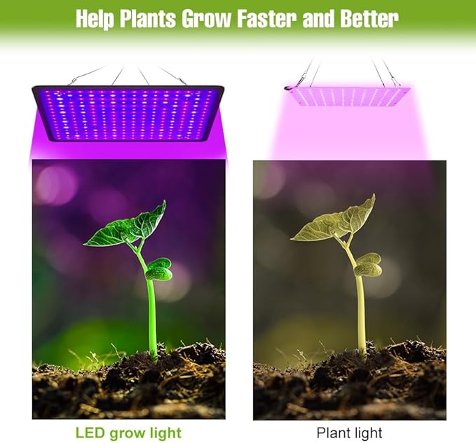4Pack 400W Planting Lamps Full Spectrum 100-277V Indoor Fruit Flower Plating Box UV/IR Vegetables Seeds Hydroponics Fill Light 110V Greenhouse Tent Sapling Succulent Potted Cultivation Lighting
