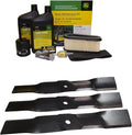 John Deere Original Equipment Model LX186 Maintenance Kit + Mulching Blades 48 Mower Deck