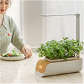 Hydroponics Growing System with Automatic LED Grow Light Water Level Indicator Indoor Herb Garden Kit