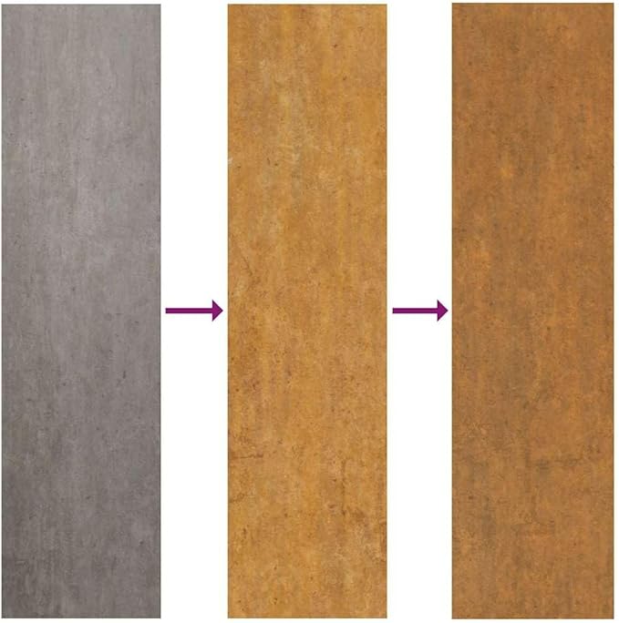 Corten Steel Raised Garden Bed 76.8 x 39.4 x 14.2 in Large Outdoor Planter Box Rustic Metal Plant Pot for Vegetables Herbs Flowers on Patio Backyard Balcony