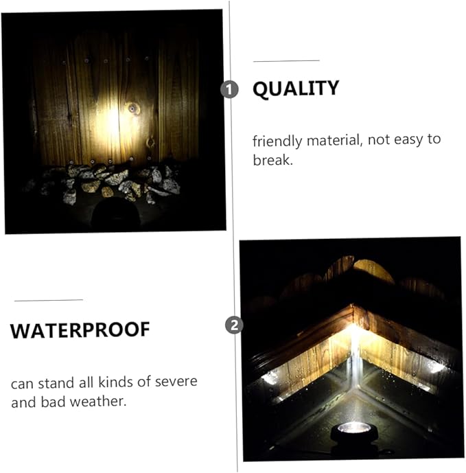 Solar Underwater Light Projector for Garden and -efficient Landscape Spotlight Light for Outdoor Events and Decorations