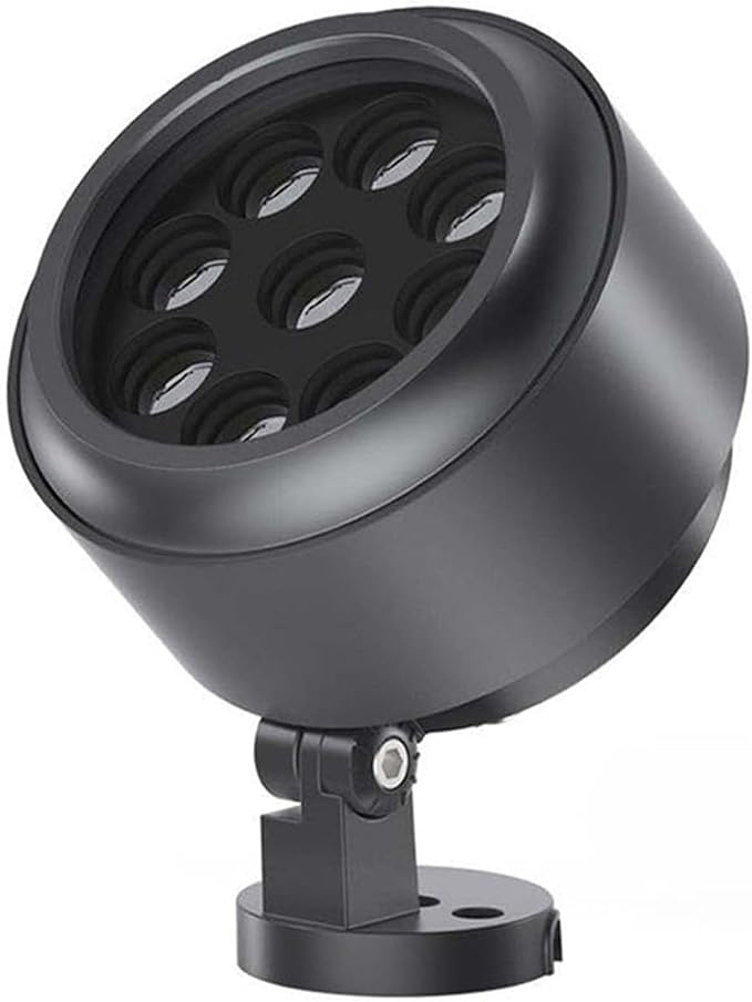 Landscape Lamp - 220V Outdoor LED Spotlight IP65 Waterproof Lawn Projector Floodlight Tree Lighting for Hotel Exterior Wall Contouring Landscaping Projects(B-Warm Light6 * 1W)