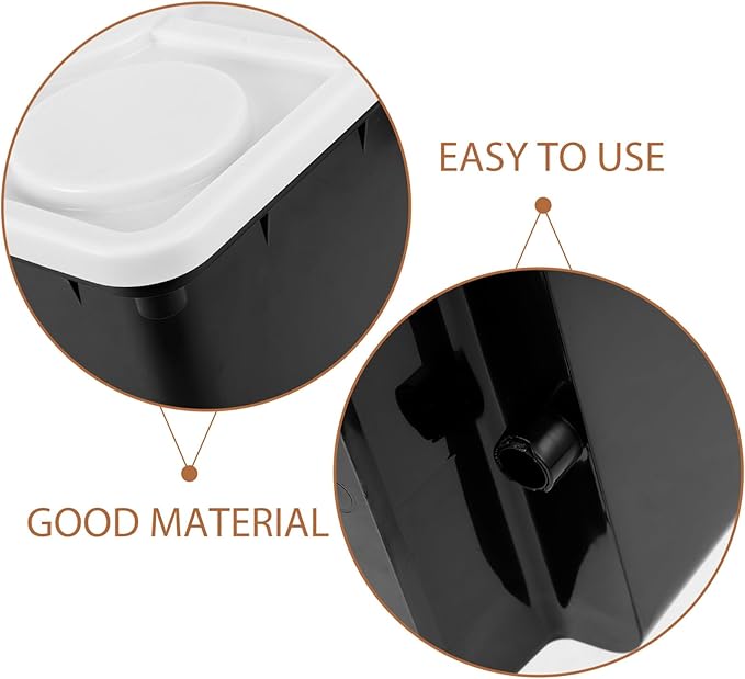 Happyyami Soilless Cultivation Bucket for Hydroponic Plants for Indoor Growing System Easy to Assemble Stable for Vegetables Fruits and Flowers
