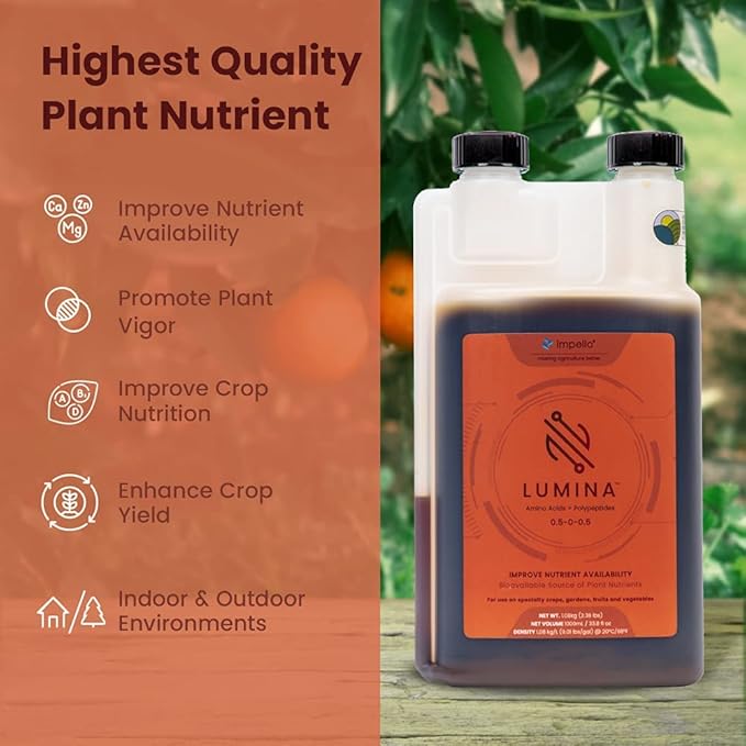 Lumina - Amino Acid Foliar Fertilizer - OMRI Certified (Liter)