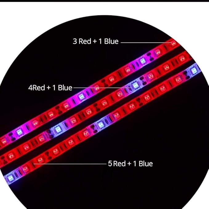 Fengyan Landscape Lights 5050 Led Grow Light Phyto Lamp for Plants Led Strip for Plants Grow Phytolamp for Seedlings Phyto Lamp for Plants Growing Growth LED Street Lamp