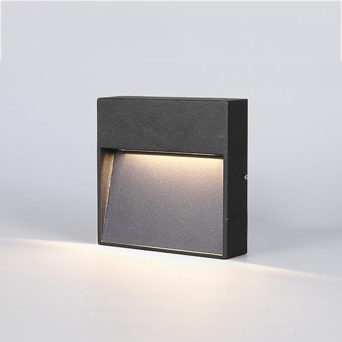 Outdoor Landscape Step Lamp Garden LED Underground Light IP65 Waterproof Stair Corner Lights for Patio Pathway Step Buried(3w(85-265))