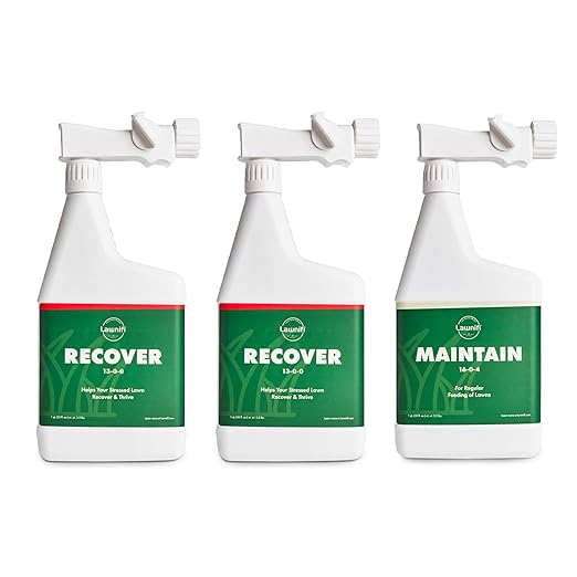 Lawnifi Summer Lawn and Garden Fertilizer 3 Bottles of Liquid Fertilizer Spray