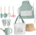 9Pcs Gardening Tools Set with Strong PP Handles and Colorful Design for Outdoor Fun in Garden Or School