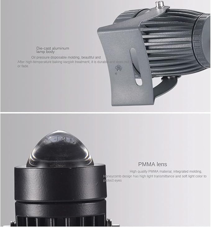 2pcs Led Spot Lights - Spotlight Led Beam Light 5W Outdoor Wall Lamp Landscape Lighting IP65 Waterproof LED Spotlight Narrow Beam Spotlight for Garden Courtyard(Red Light5W(12V))