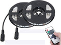 DC 12V 5050 LED Growth Lights Plant Growing LED Strip Light Tape Set with Power and Switch for Aquarium Hydroponic Plant (RED:Blue=4:1 5M Set Waterproof)