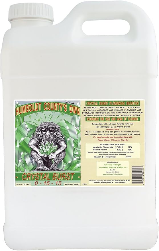 Crystal Burst Humboldt County's Own  2.5 Gal
