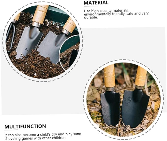 Happyyami 70 Pcs Planting Flower Arrangement Tool Garden Tools Kit Gardening Supplies Bonsai Planting Tool Mini Garden Tool Set Plant Kit Kids Suit Mini Potted Tools Kit Garden Hand Spade