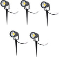 5X IP65 Outdoor Landscape LED Lawn Light Garden Spotlight 5W 12V AC DC