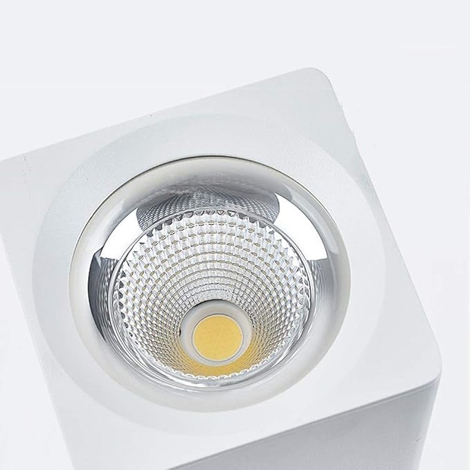 Spotlight Recessed Nordic Simple White Ceiling Fixture Mounted Glare Panel Lamp Indoor Light for Hallway Display Mall