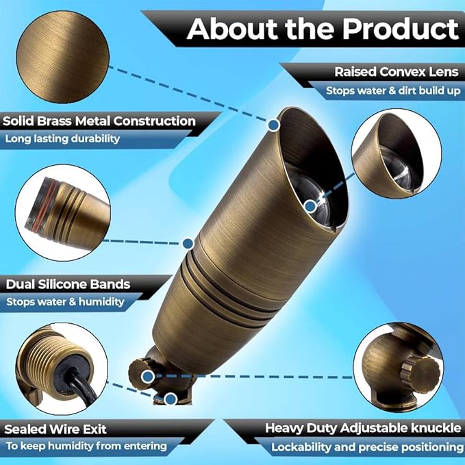 LED Spot Lights Outdoor 105 (105 Bulb Included 4)