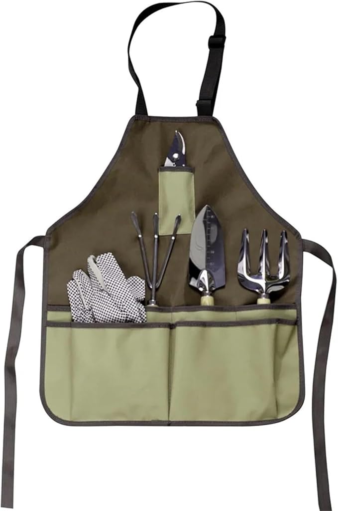 Garden Tool Set Large Capacity Multifunctional Gardening Storage Bag Oxford Apron Waterproof Gardening Shovel Tool kit for Women
