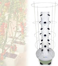 Patio Grow ColumnHydroponic Growing Systems Vertical Hydroponic Tower with Controller Garden Hydroponic Towerfor Indoor and Outdoor Use B(36Pots)