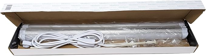 ModernGarden Grow Light for Indoor Gardens and Vegetables Two 24 Lights (24 Inch)
