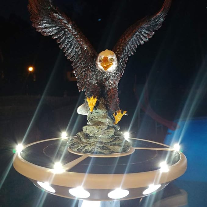 PolePalUSA Triple Row Solar DISC Light