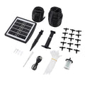 Solar Powered Automatic Drip Irrigation Kit System - DIY Watering Solution for Gardens and Outdoor Plants
