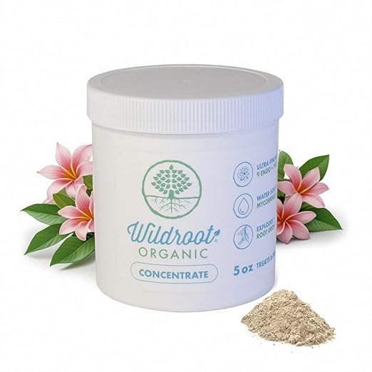 Organic 5 oz Mycorrhizae 16 Species Inoculant Treats 6000 4-Inch Plants. Explodes Root Growth Saves Water. Allow Your Plants Garden and Trees to Thrive!