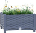 YAFF Raised Bed 15.7x15.7x9.1 Polypropylene (4.708lbs)